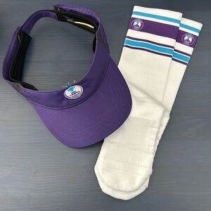 Orlando Pride NWSL Visor & Socks